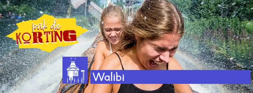 achtbanen in Walibi