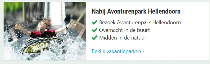 pretpark met vakantie