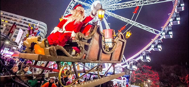 Kerstmarkten in België Brussel