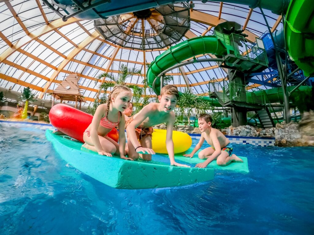 Vakantie met subtropisch zwembad